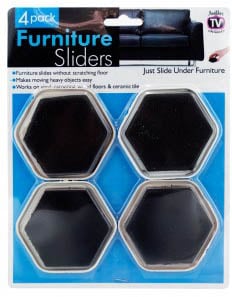 4 Pack Furniture Sliders