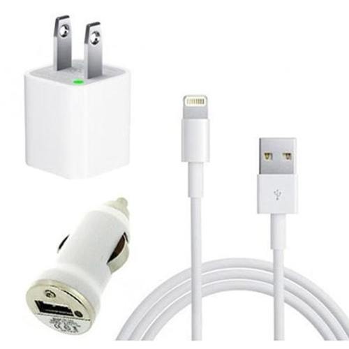 3 in 1 Charger Kit - White Color, KTA 73