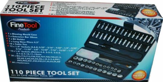 110 pcs Tool Set