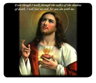 Jesus Mousepad, R77