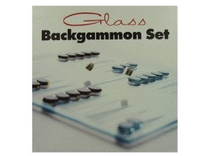 Glass Backgammon Set